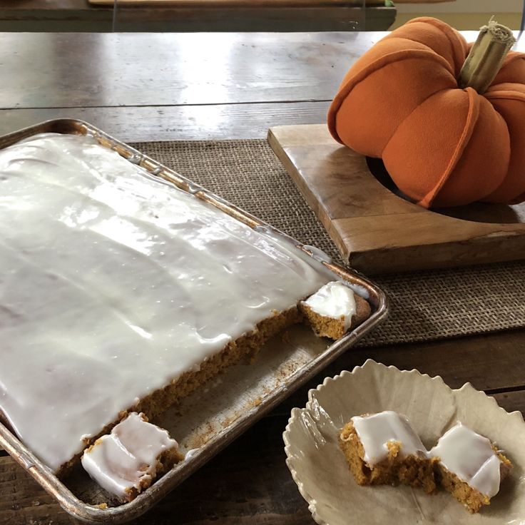Amy's Pumpkin Bars