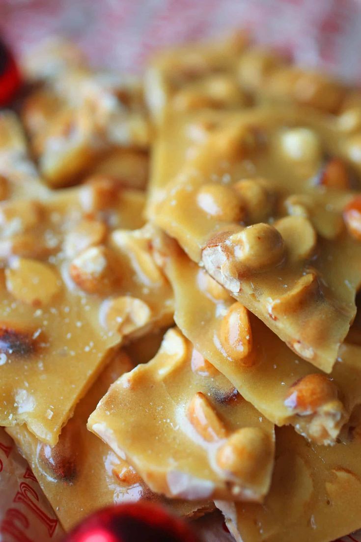 Brown Sugar Peanut Brittle