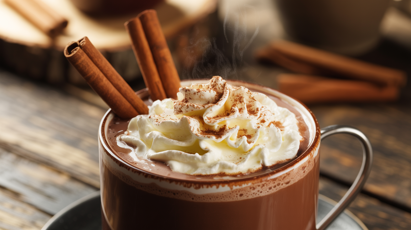 Cinnamon Hot Chocolate