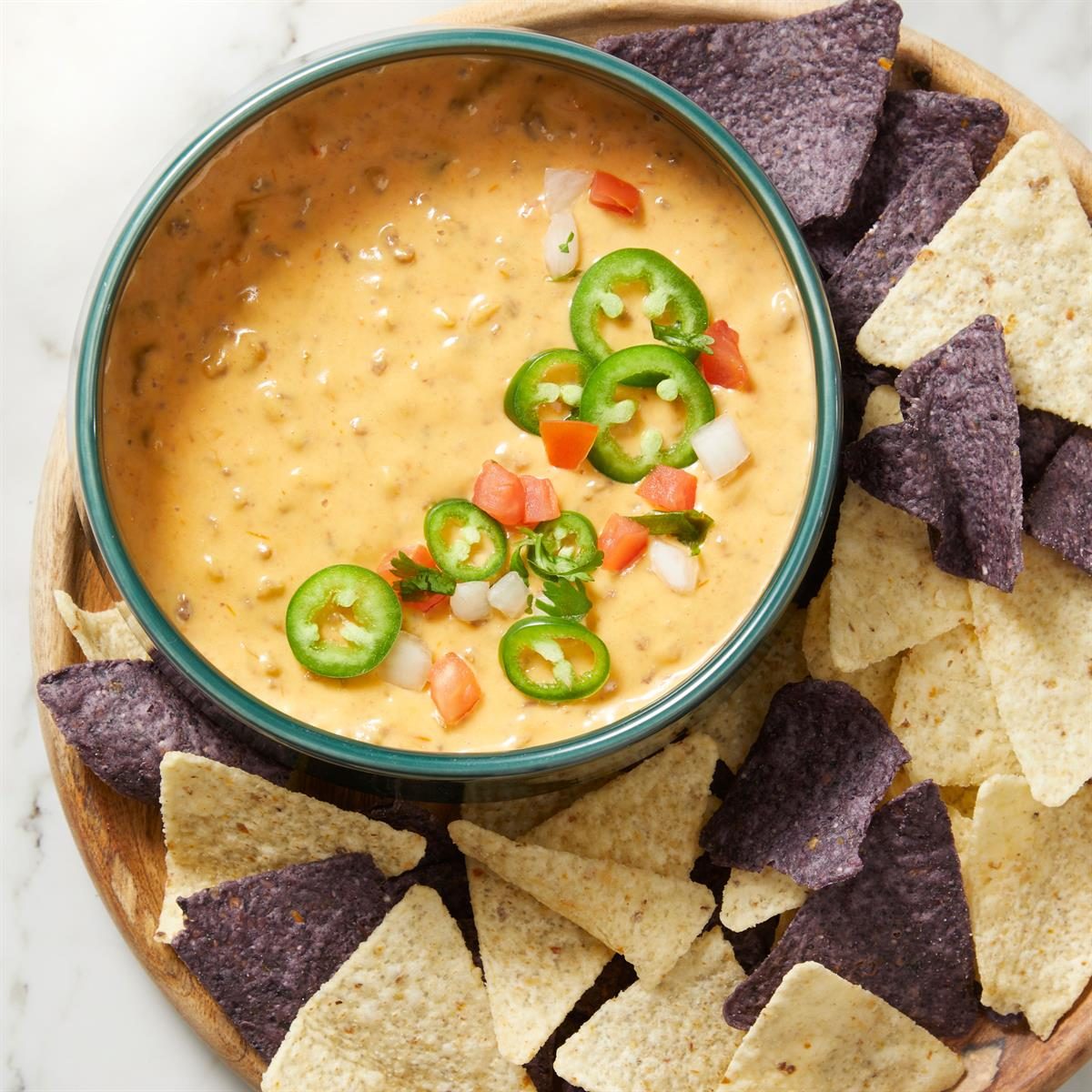 Easy Hot and Spicy Nacho Dip