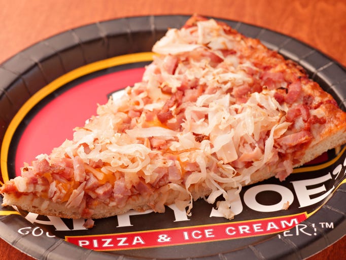 Happy Joe's Special (Canadian Bacon & Sauerkraut Pizza)