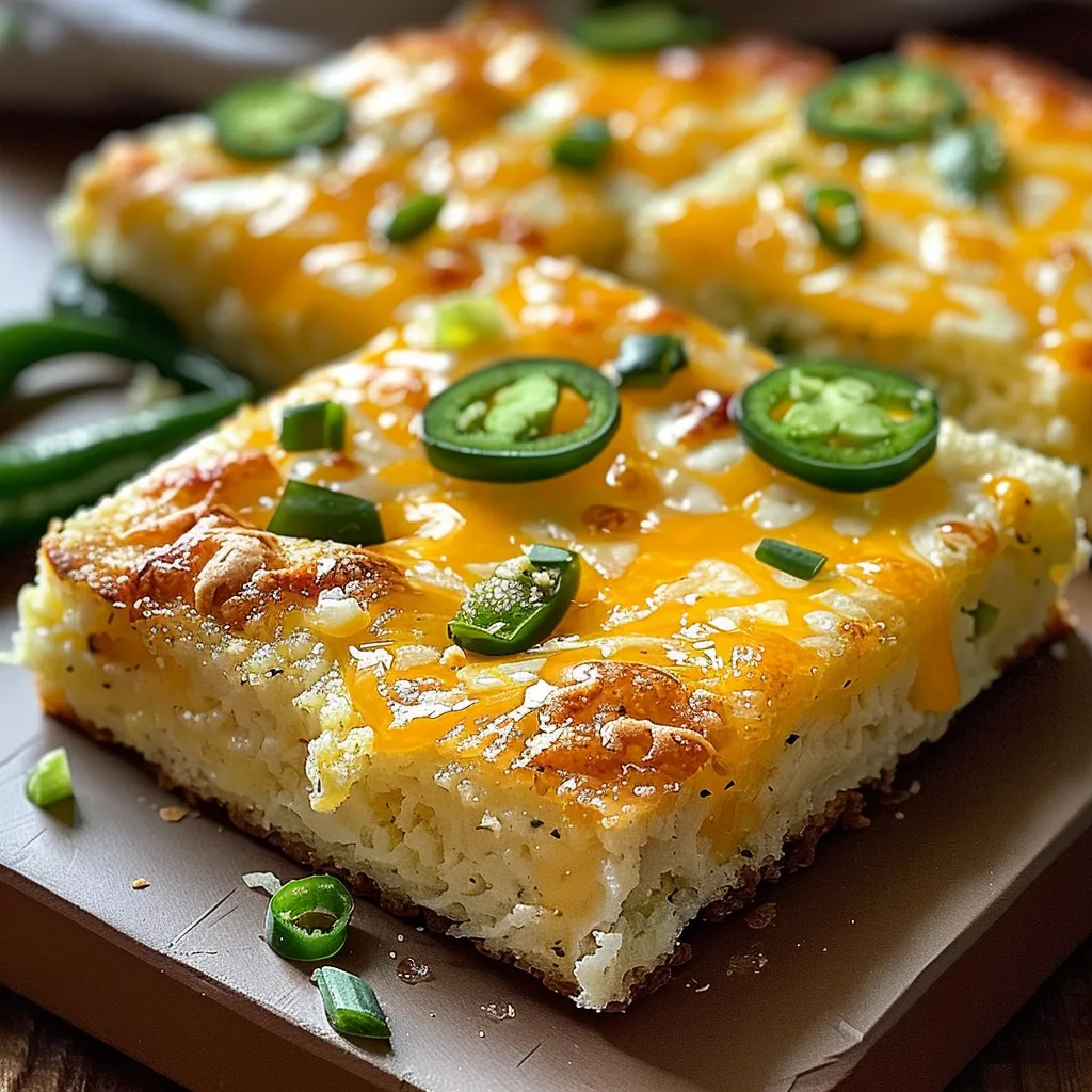 Jalapeño & Pimento Squares