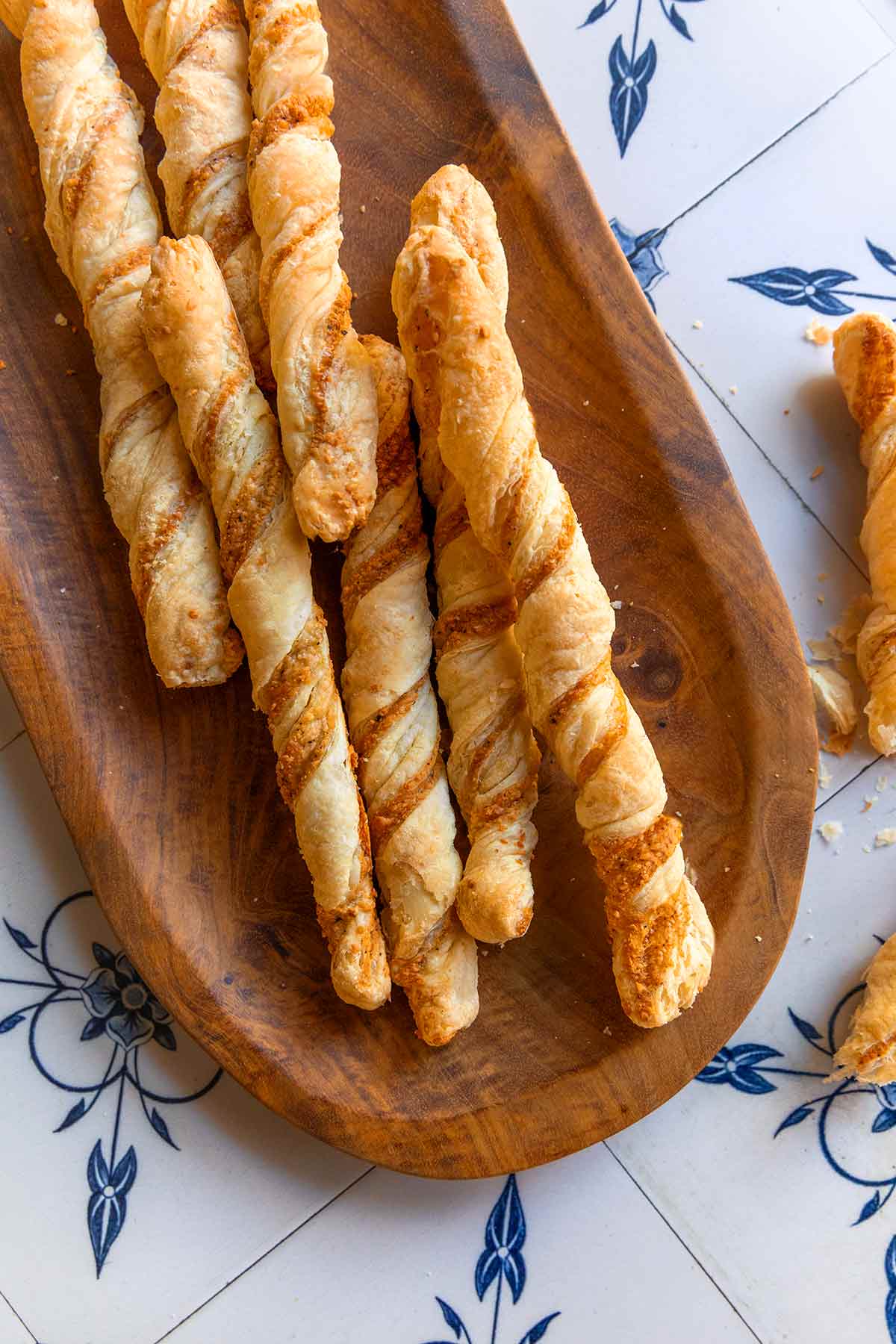 Peppered Cheese Straws