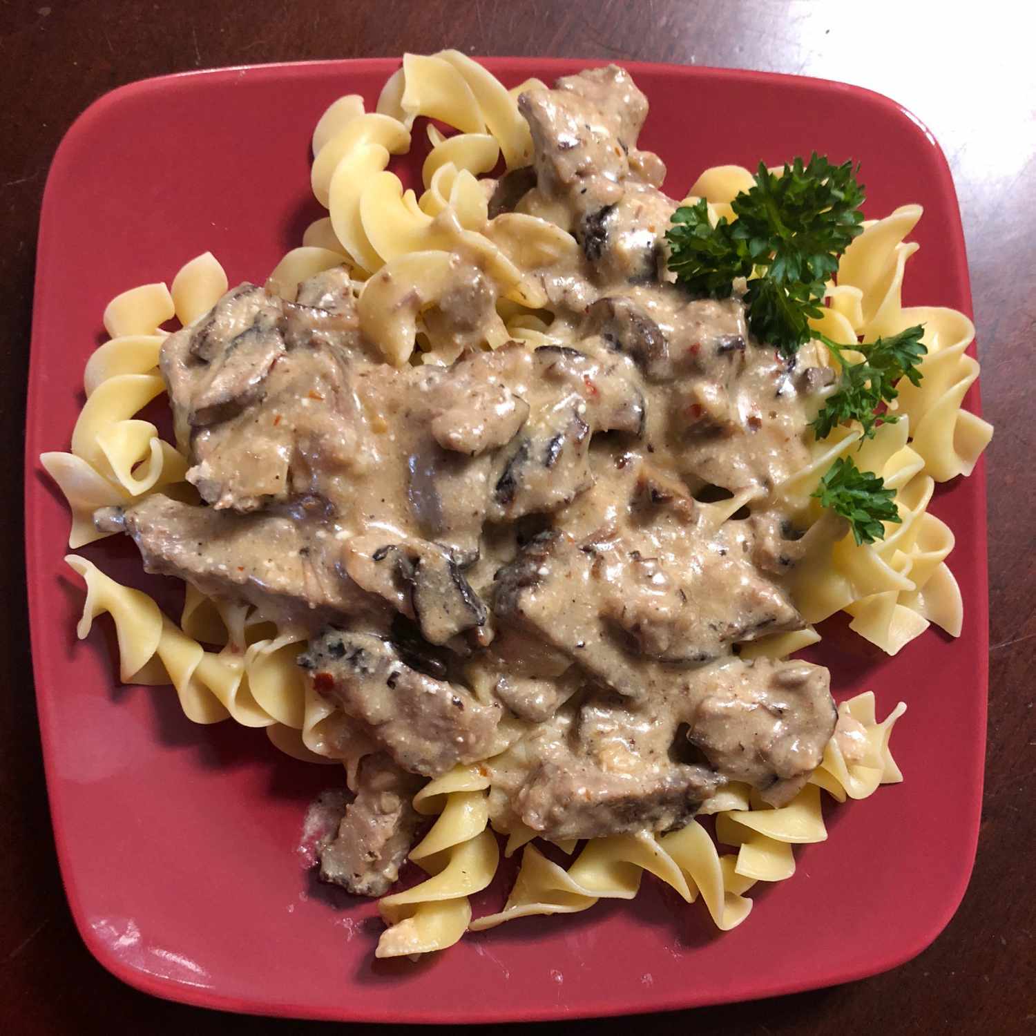 Rich and Creamy Beef Stroganoff